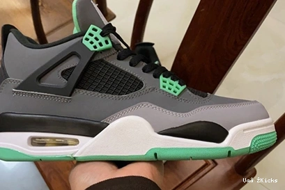 Green BestValue 505 Jordan Glow 4  308497-033 Retro 0705